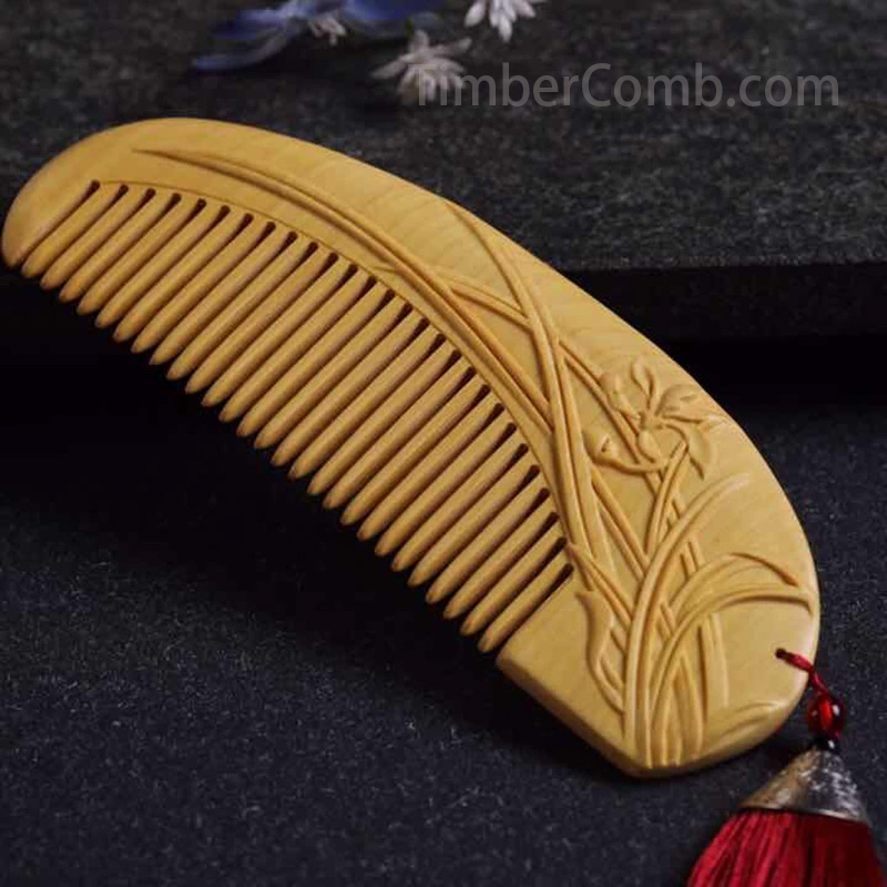 木の櫛|つげ彫刻櫛コーム – ファッション雑貨専門店