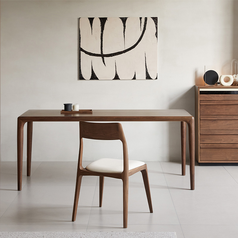 Woody Prime Walnut ウォールナット材 高級木製ダイニングチェア | 長