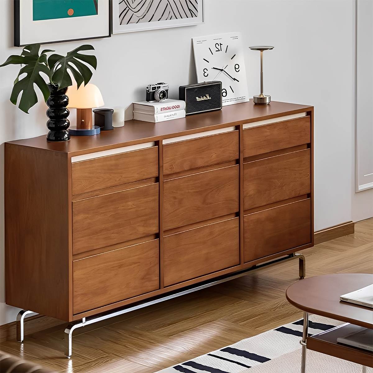 Woody Prime Boxツゲ材 収納キャビネット | 高級感と耐久性を兼ね備え