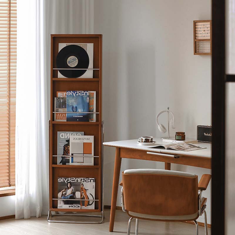 Woody Prime Boxツゲ材 収納機能付きスタンドミラー | ヴィンテージ感