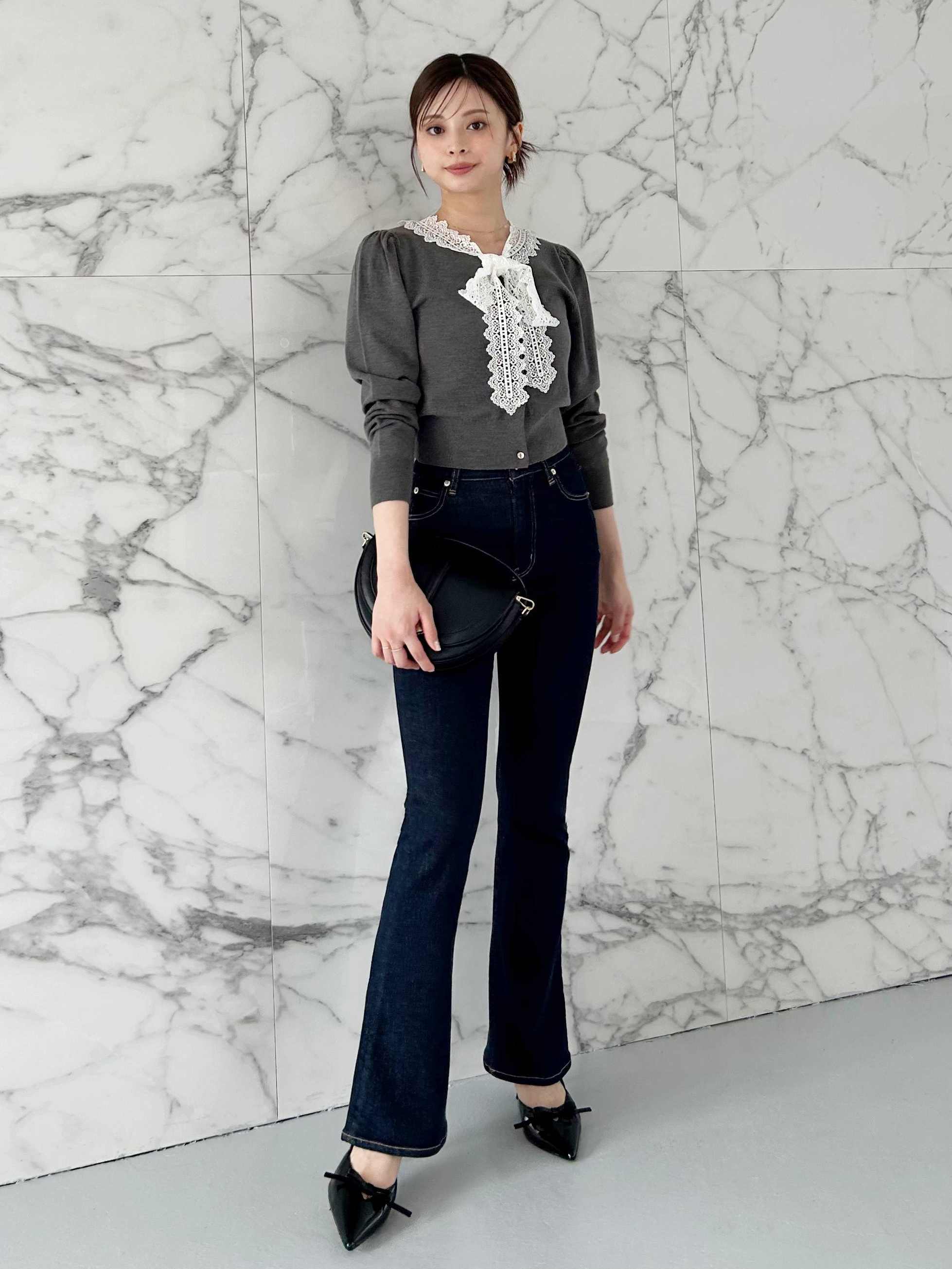 STYLEUPPANTS】ハイウエストフレア(ロングパンツ)｜パンツ｜SNIDEL