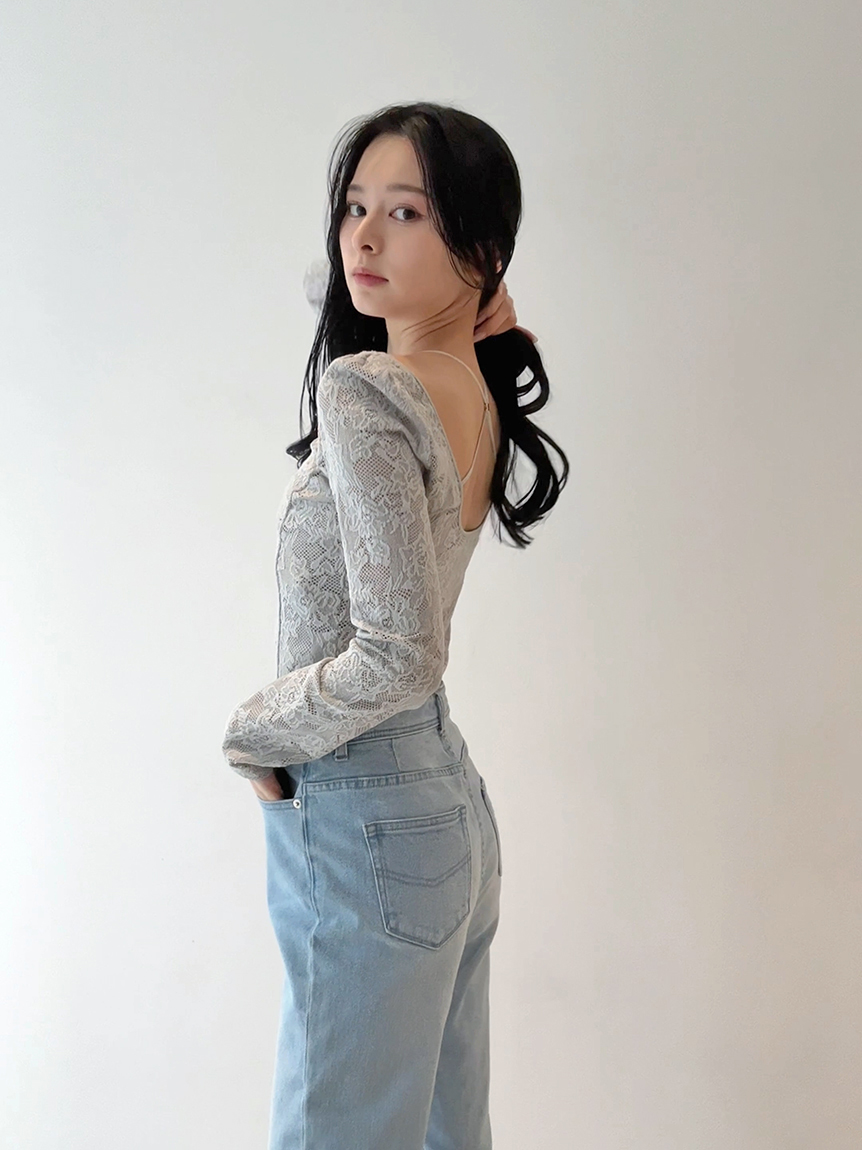 Chacott】レース柄編みプルオーバー(Tシャツ・カットソー)｜トップス