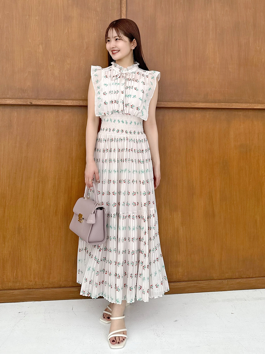 Sustainable20周年プリントワンピース(マキシ・ロングワンピース