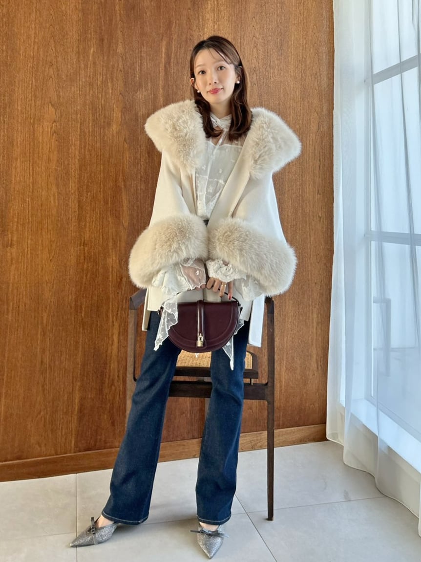 ファーケープコート(コート)｜アウター｜SNIDEL(スナイデル)の通販