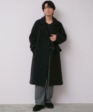 shiun(シウン) ONLINE STORE / BLACK SUEDE MOCCASIN