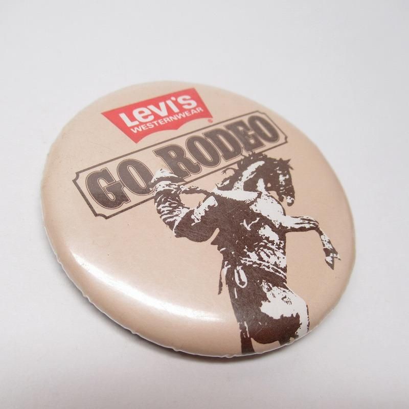 ヴィンテージ缶バッチ・Levi's・リーバイス - ファイヤーキング 卸