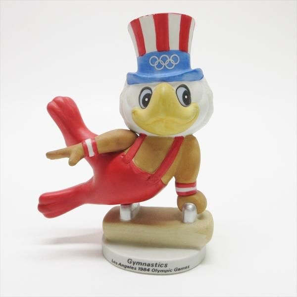 1984年ロサンゼルスオリンピック マスコット イーグルサム 陶器製 置物
