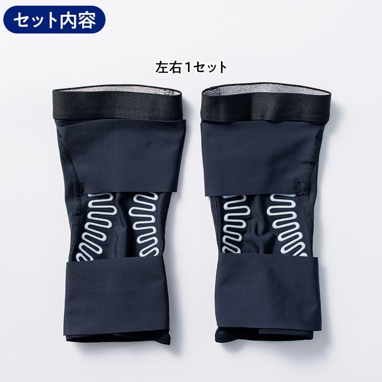 皮膚感覚バネボーンサポーター ひざ用 ブラック | 日テレポシュレ本店