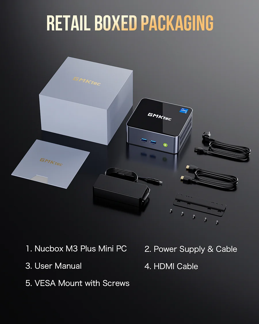 Intel 12th Core i9-12900HK Mini PC--NucBox M3 Plus