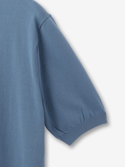 コットン クルーネックニット 半袖（ニット）｜STRASBURGO