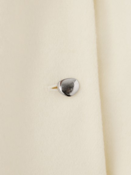 ウールダブルフェイス フードショートコート（アウター）｜CYCLAS