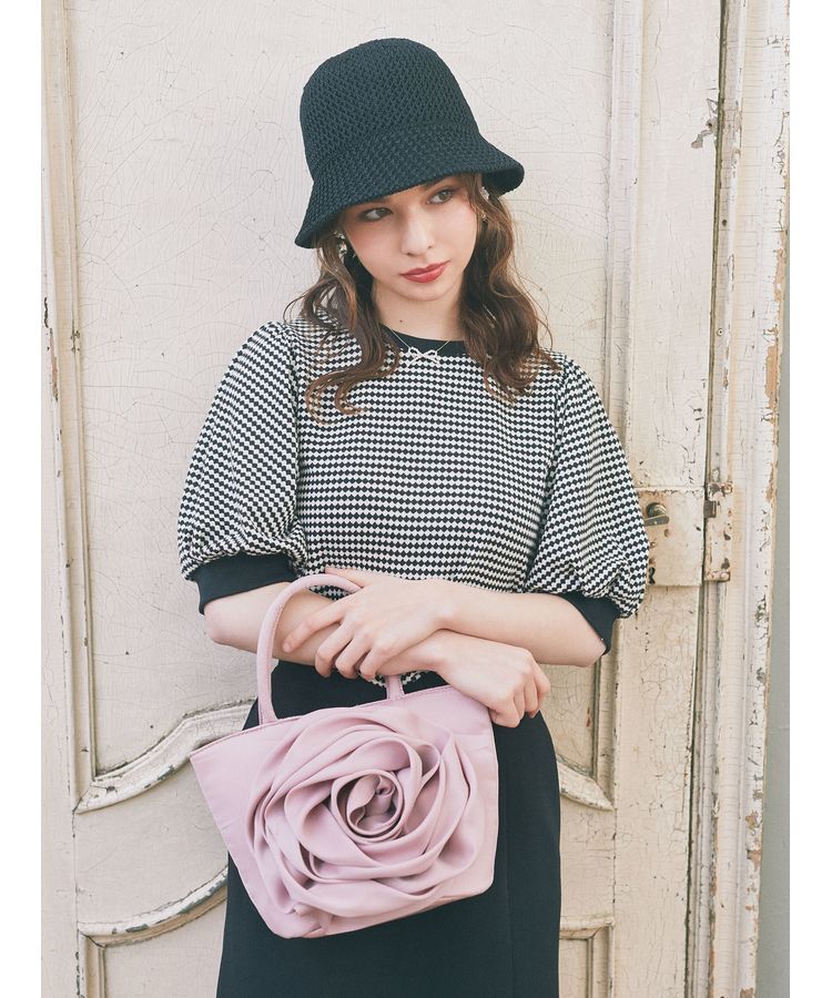 ビッグローズトートバッグ/Maison de FLEUR（メゾン ド フルール）の