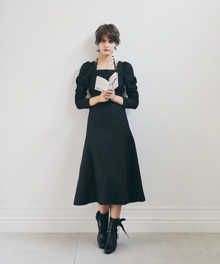 慈愛に満ちたジャカードワンピース/Maison de FLEUR Petite Robe