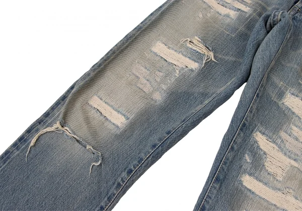 ヒステリックグラマーHYSTERIC GLAMOUR コットンウォッシュダメージ