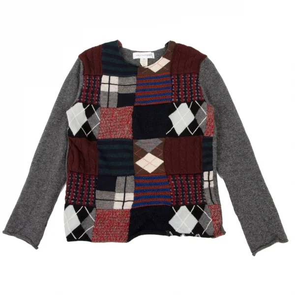 コムデギャルソンシャツCOMME des GARCONS SHIRT フロントパッチワーク