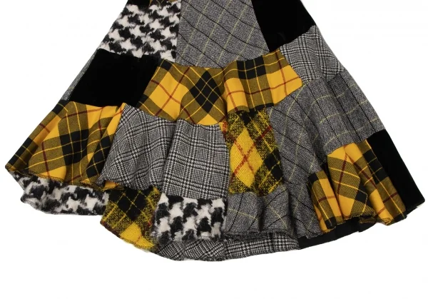 コムコム コムデギャルソンCOMME des GARCONS 異素材パッチワーク