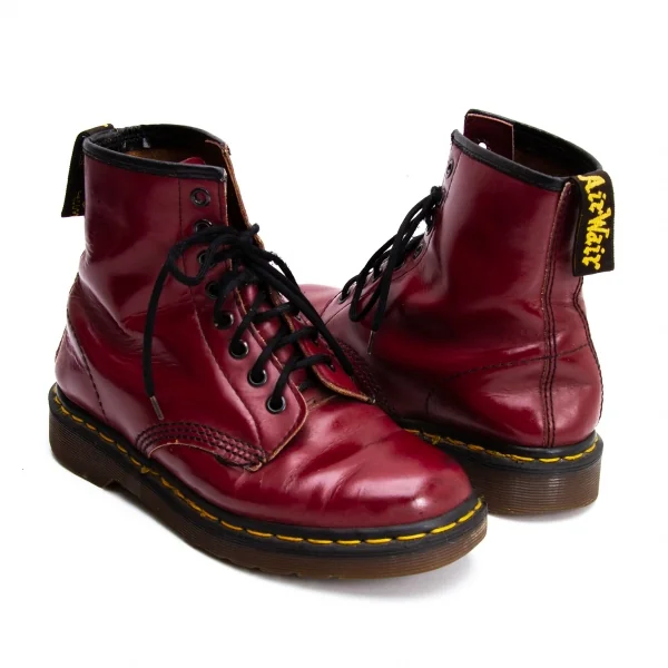 ドクターマーチンDr.Martens 8ホールレザーブーツ ボルドー5.5（24.5位