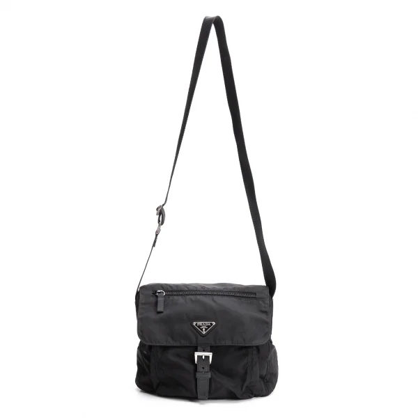 プラダPRADA BT8994 ナイロンショルダーバック 黒 (K-138684)