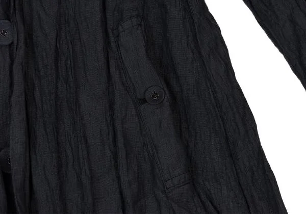 イッセイミヤケ ハートISSEY MIYAKE HaaT メタル混シワ加工ショール