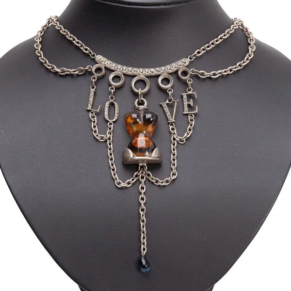 ジャンポールゴルチエJean Paul GAULTIER トルソー&LOVEネックレス