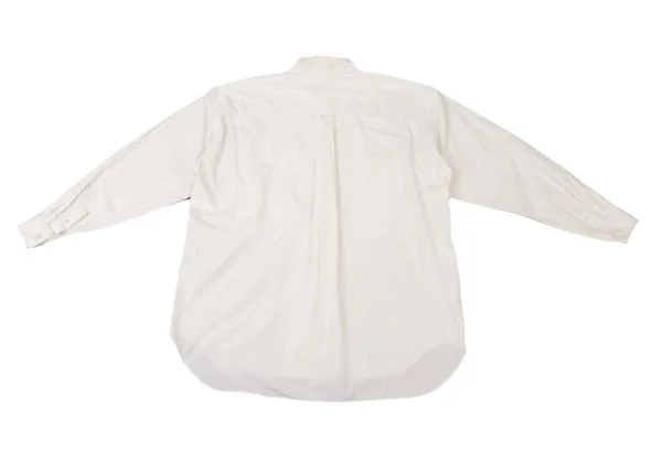 イッセイミヤケISSEY MIYAKE コットンフロントプリーツ切替デザイン