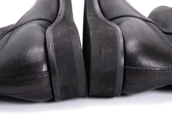 ヨウジヤマモトプールオムYohji Yamamoto POUR HOMME レザーロング