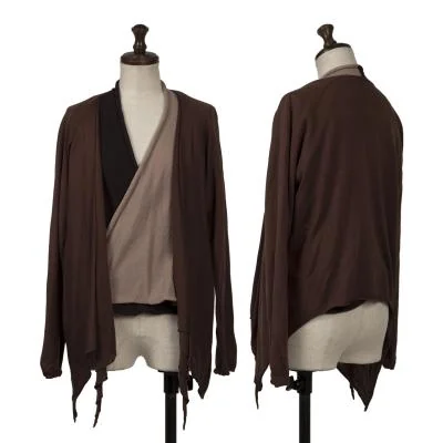 ヨーガンレールJURGEN LEHL ウールクルーネックドルマンスリーブ