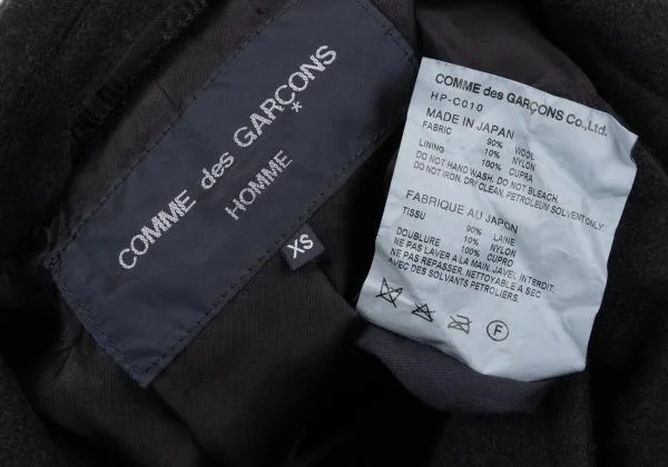 コムデギャルソン オムCOMME des GARCONS HOMME 染めウールイカリ