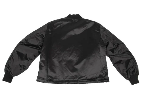 新品!ワイスリーY-3 プリマロフトナイロン光沢ボンバージャケット 黒S