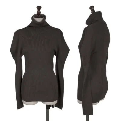 イッセイミヤケISSEY MIYAKE 132 5. フラットタートルネックリブニット