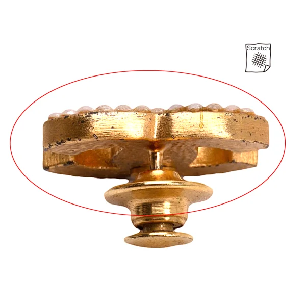 シャネルCHANEL パール装飾ココマークミニブローチ ゴールド白 (K-163483)