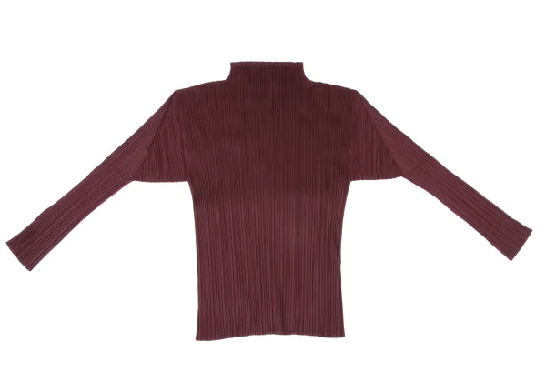 プリーツプリーズPLEATS PLEASE プリーツハイネックカットソー