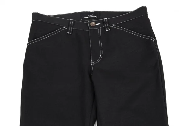 トリココムデギャルソンtricot COMME des GARCONSポリコットンホワイト