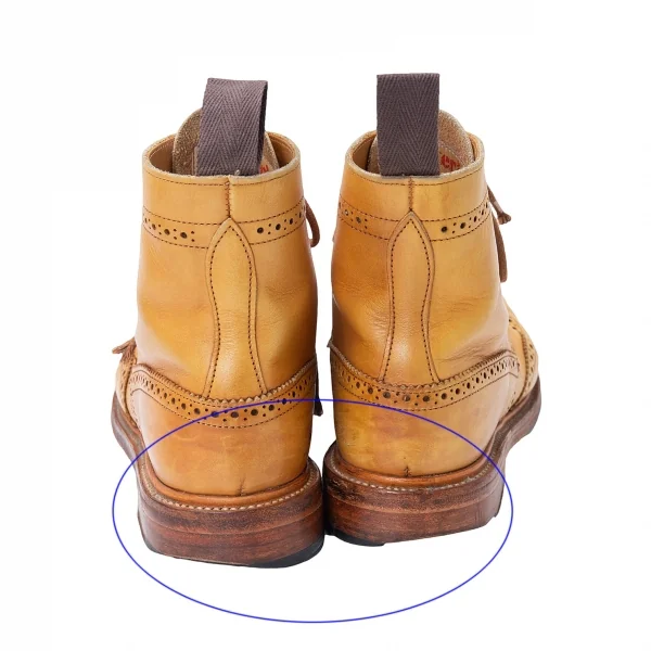 トリッカーズTricker's MALTON レザーカントリーブーツ キャメル6 1/2