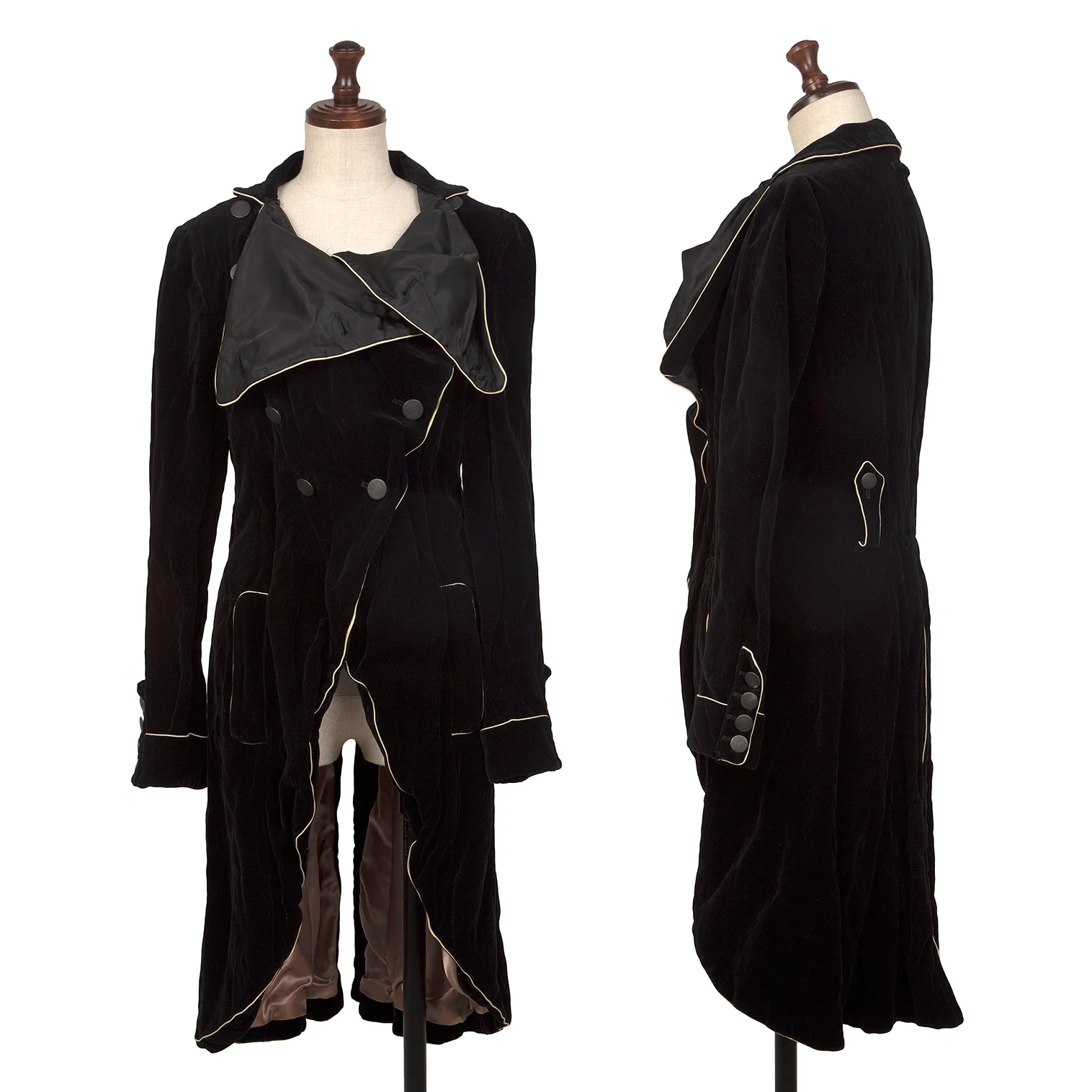 ジャンポールゴルチエJean Paul GAULTIER パイピングコルセットベロア