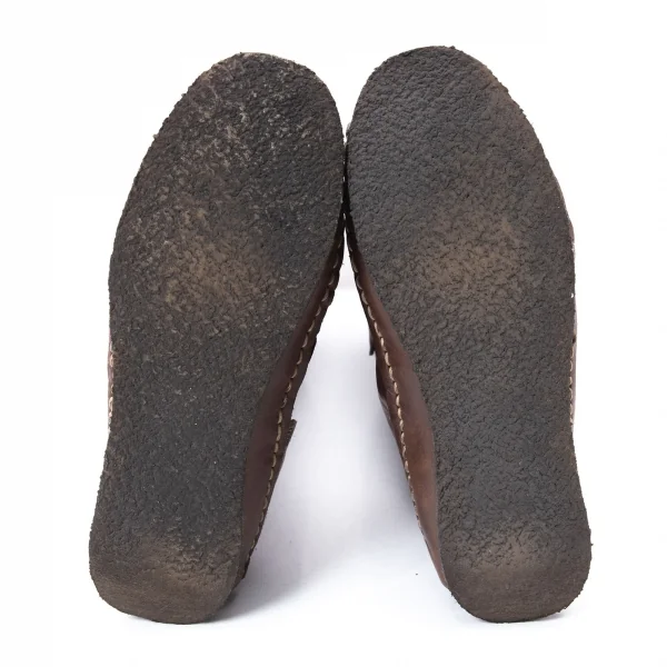 ズッカzucca レザーロングブーツ 茶S(22位) (K-128583)