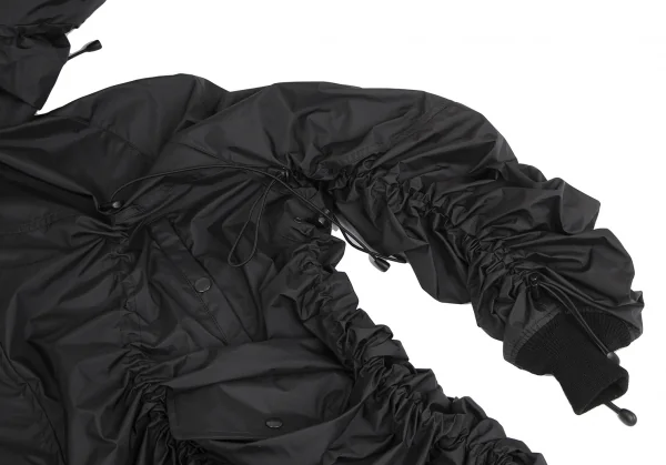JUNYA WATANABE COMME des GARCONS Asymmetric Drawcord Jacket Black