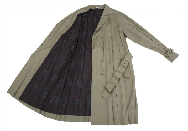 イッセイミヤケ ホワイトレーベルISSEY MIYAKE WHITE LABEL プリーツ