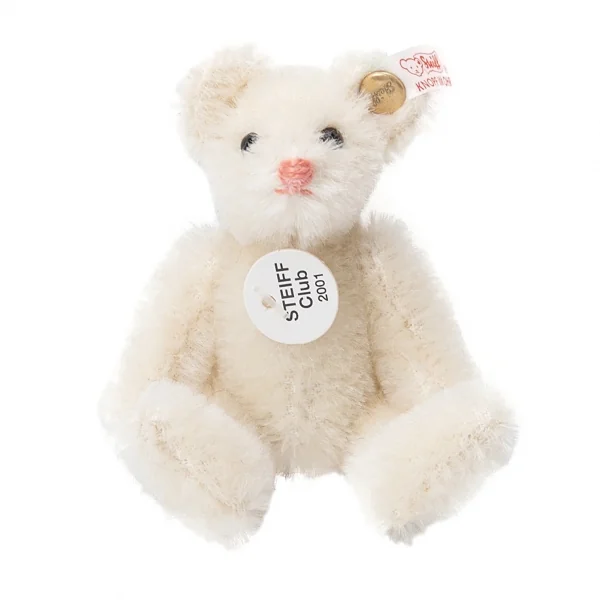 シュタイフSteiff 2001 テディベア ぬいぐるみ 白 (K-130337)