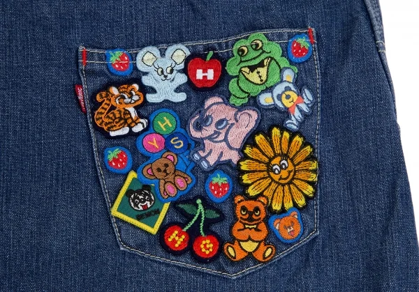 ヒステリックグラマーHYSTERIC GLAMOUR KINKY JEANS ワッペンデニム