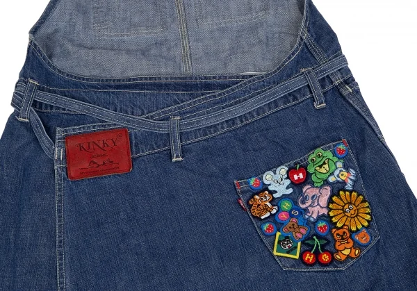 ヒステリックグラマーHYSTERIC GLAMOUR KINKY JEANS ワッペンデニム