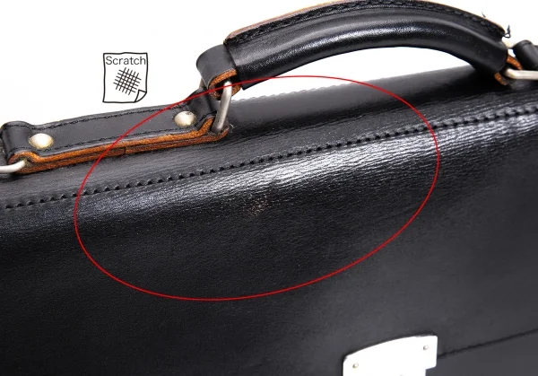 コムデギャルソン オムCOMME des GARCONS HOMME レザーブリーフケース