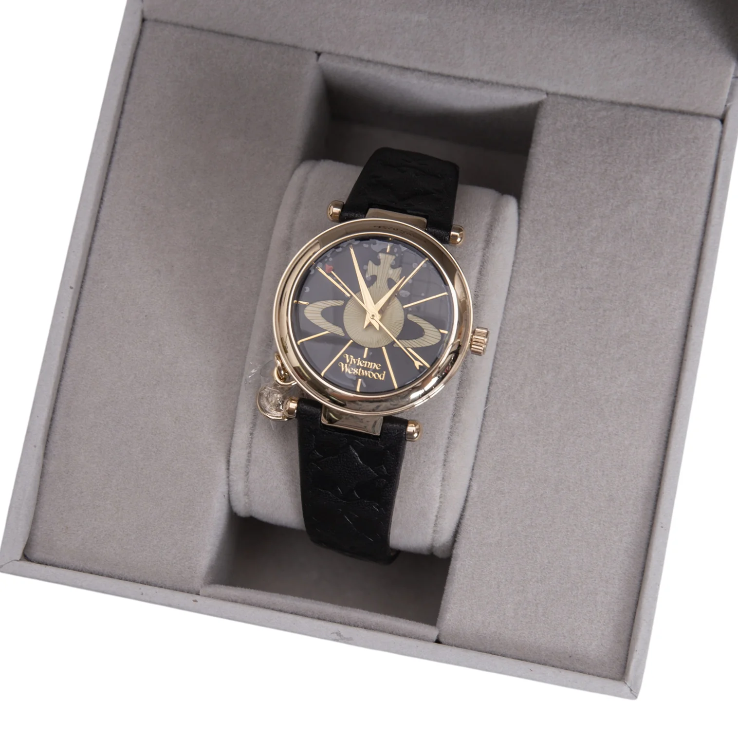 Vivienne Westwood Orb Watch Black,Gold (K-134168)