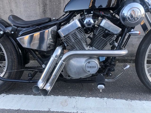 Webike | 部品屋K&W ショートショットマフラー ビラーゴ250(CN-M0001