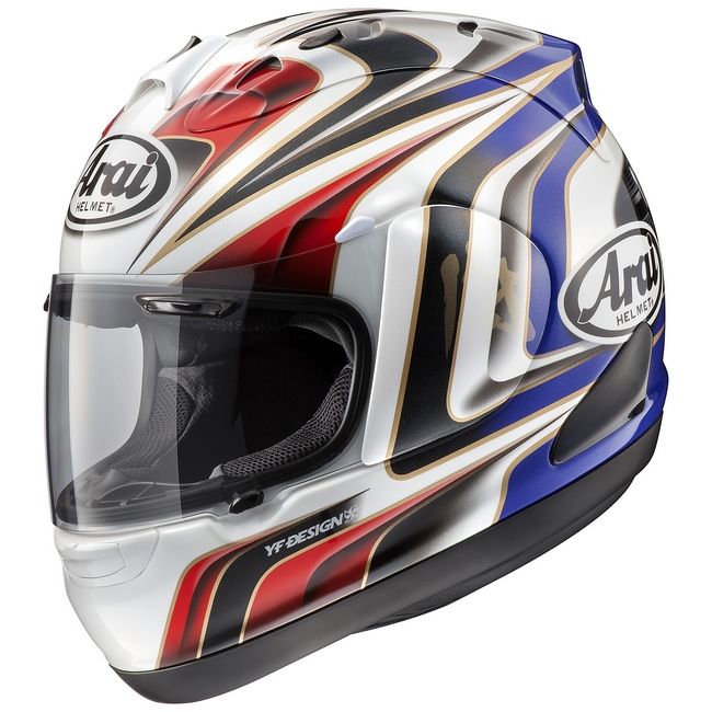 Webike | Arai アライ RX-7 RR5 AOYAMA GP [アオヤマGP] TRICO(W-49