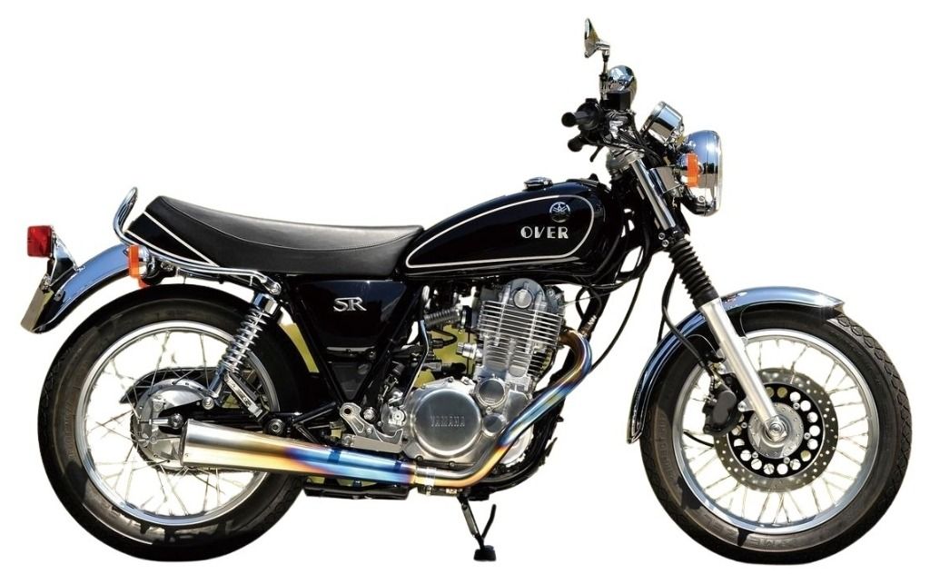 Webike | OVER オーヴァー オーバー チタンメガホン MANXタイプ SR400