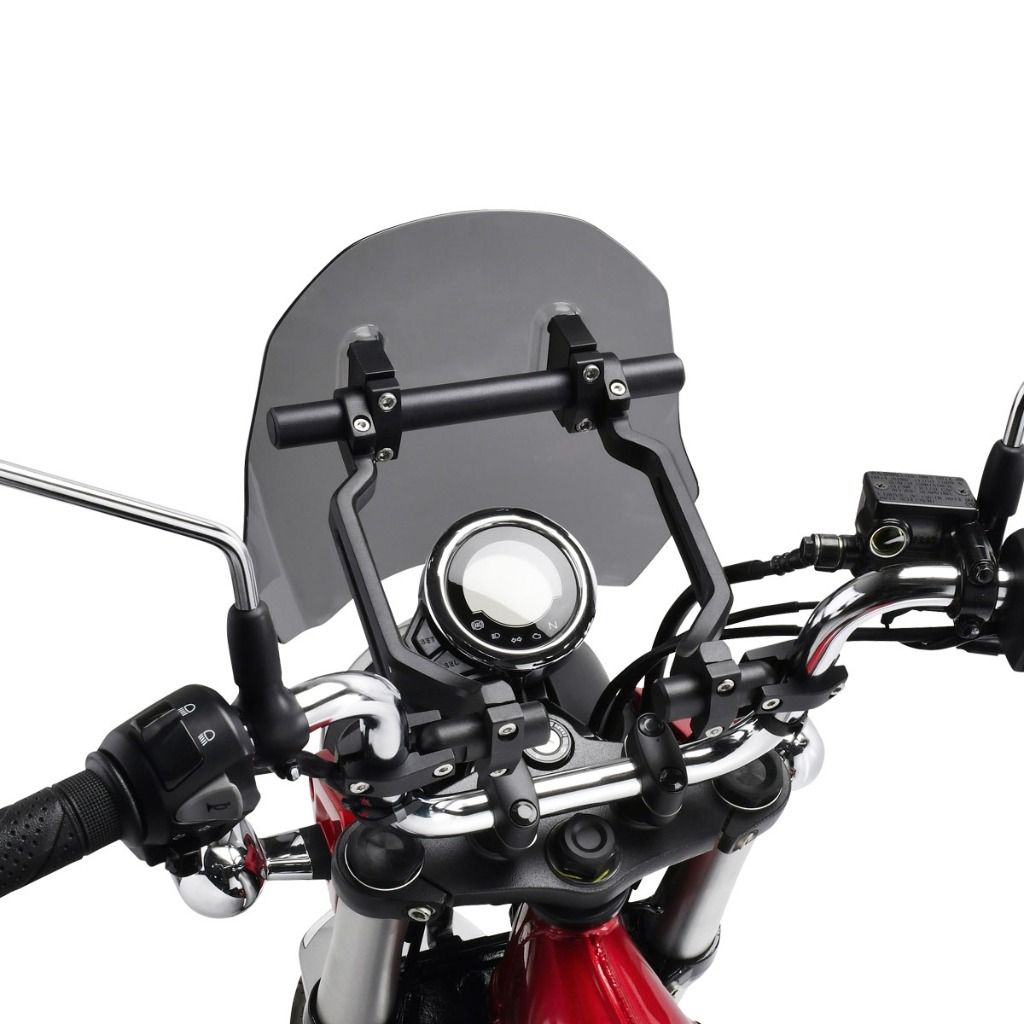 Webike | ZETA ジータ エクスプローラーウィンドシールド DAX125(F6187