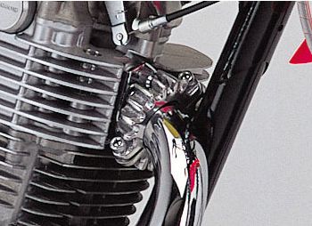 Webike | KIJIMA キジマ エキゾーストフランジカバー SR400(209-2410