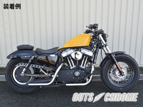 Webike | GUTS CHROME ガッツクローム XL用 ドラッグパイプマフラー
