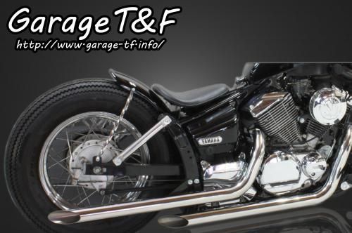 Webike | Garage T&F ガレージ T&F ドラッグパイプマフラー タイプ1